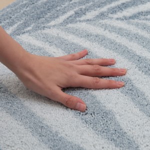 バスマット ラナキラ 50×70cm 吸水 抗菌 バスマット ブルー