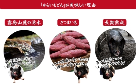 【牧場直送の新鮮黒豚】桑水流黒豚からいもどんスペアリブ食べ比べセット 計750g（黒豚 豚肉 豚 肉 お肉 スペアリブ スペアリブ　スペアリブ　スペアリブ　スペアリブ　スペアリブ スペアリブ 豚肉 肉 食品 グルメ お取り寄せ お取り寄せグルメ 小林市 宮崎県 )