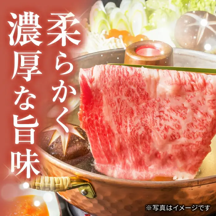 長崎和牛 すき焼き ロース 約500g＜大西海ファーム＞ [CEK134] すき焼き
