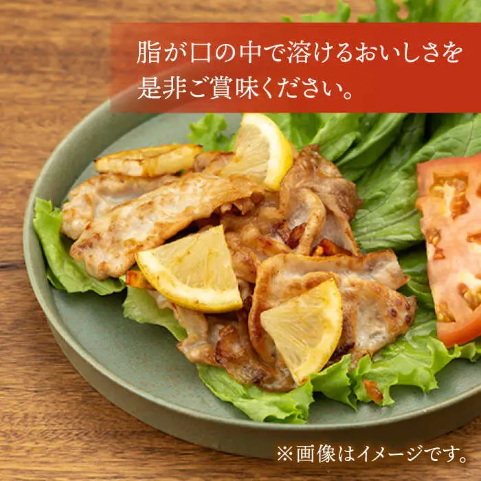 芳寿豚 豚モモスライス 500g 南島原市 / 芳寿牧場 [SEI026]
