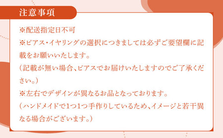 どんぐり 耳飾り ( ピアス / イヤリング 選択可能 )  ジュエリー フック おしゃれ アクセサリー イヤリング  [WBP001]