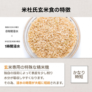 【令和8年産新米】米杜氏 特別栽培米 ふっくら玄米食 ２kg 1H11005
