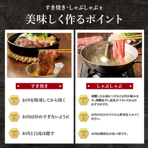 【最速配送】佐賀牛しゃぶすき焼き 1kg ／ 佐賀牛【C025】