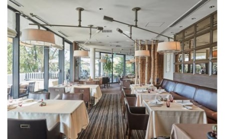 食事券 「仏蘭西料理 ラ・テラス“イリゼ” 」 ペア・ランチフルコース チケット お食事券 ペアチケットT-49