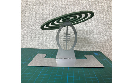 【ふるさと納税限定品】蚊取り線香ホルダー（トライくん）