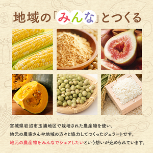 岩沼 みんなの家の 「 みんなのジェラート 」 12個 詰め合わせ セット アイス ジェラート