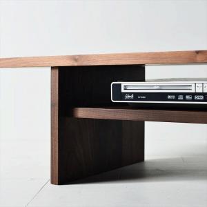 シンプルでおしゃれなテレビボード　konojiＴＶボード120／ウォールナット　テレビ台　無垢材　天然木　ロータイプ　完成品　ローボード　ローテーブル　センターテーブル　パソコンデスク　本棚