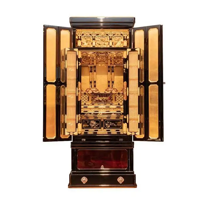 伝統的工芸品「名古屋仏壇」※世界でたった1つのお仏壇をオーダーメイド（ 23号サイズ同等品）