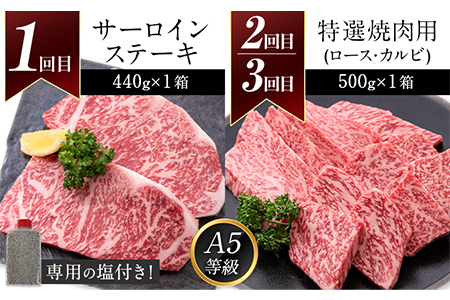 【6ヶ月頒布会】鞍手町 ふるの牛 頒布会 計2kg以上 全6回《お申込み月の翌月から出荷開始》ふるの牛 サーロインステーキ 特選焼き肉用 ロース カルビ すき焼き しゃぶしゃぶ ロース 焼肉 焼肉用 定期便 頒布会
