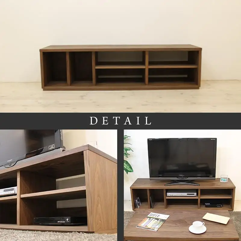 【大川家具】無垢材 テレビボード ローボード テレビ台 TV台 彩美 幅1500 ウォールナット シンプルタイプ ナチュラル インテリア 収納 国産 完成品 組み立て不要 高級感 北欧【設置付き】