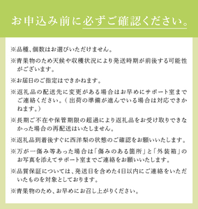 【2026年発送】極上品　大玉西洋梨約2.8㎏（4～11個） [h039]