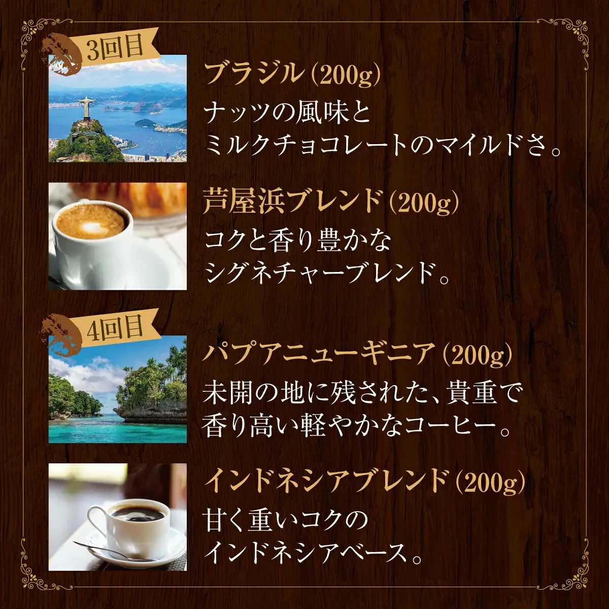 【6か月定期便】世界流通量上位5％スペシャルティコーヒー【豆】