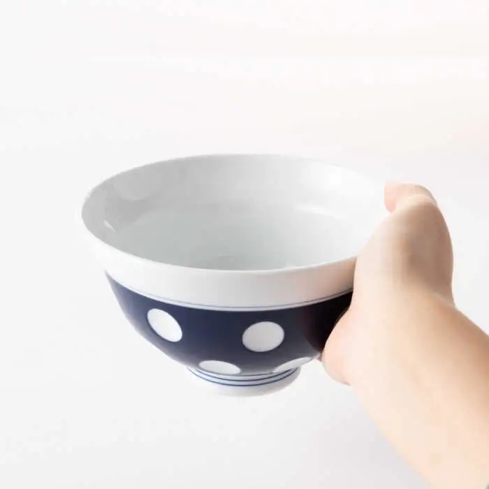 水玉蓋付丼(小) NAZ002 やきもの 食器