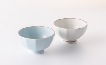 マカロン面取茶碗 4点 NAZ011 やきもの 食器