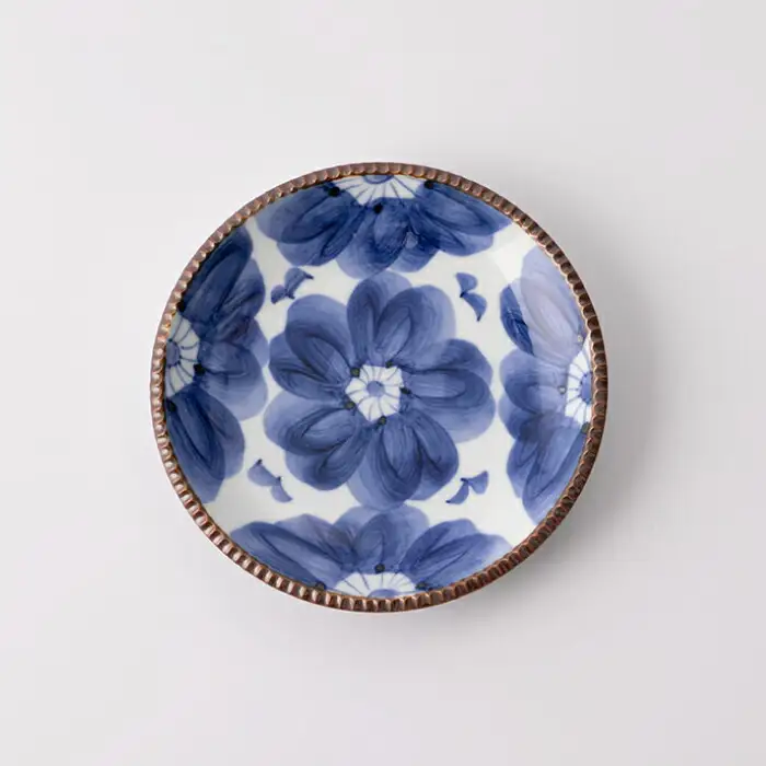 いげ皿 ソフィア 15cm2色セット 赤青 NAZ505 皿 食器