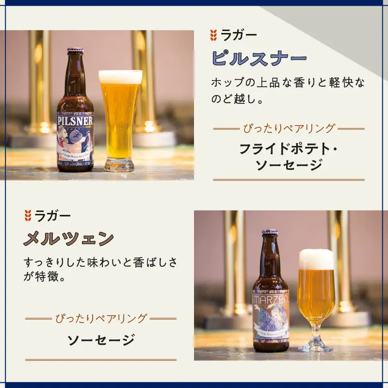 【本格派ラガービール飲み比べ】京都・丹後クラフトビール TANGO KINGDOM Beer（R） ラガー3本セット　―マイスター・ピルスナー・メルツェン３本のラガービールの飲み比べセット―