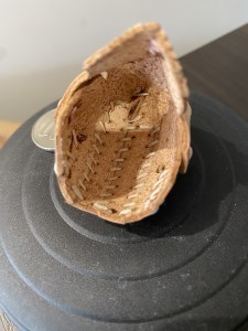 牛革 Skull キーリング (a12-157)