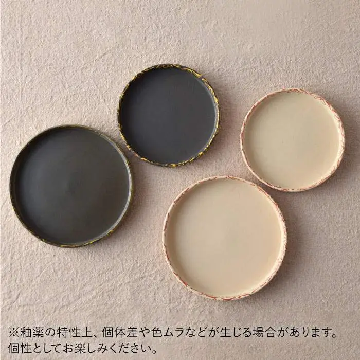 【波佐見焼】撥水花散らし お皿 セット 食器 皿 【長十郎窯】 [AE05] 波佐見焼