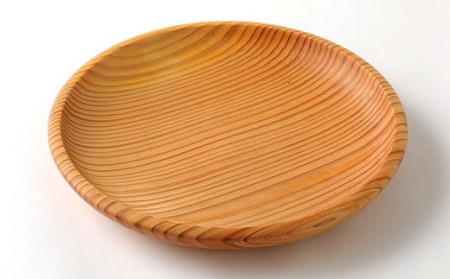 スギ材 の パスタ皿 と サラダボウル セット 100％天然オイル仕上げ 杉 食器 ボウル 器  お皿 セット