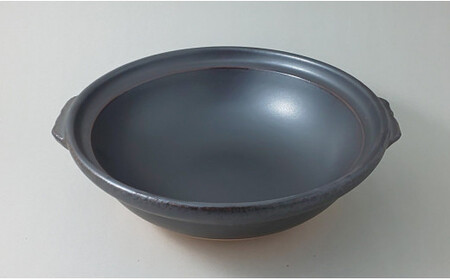 有田焼 黒 尺土鍋【ヤマト陶磁器】磁器 陶磁器 土鍋 鍋 遠赤外線 耐熱 耐久 保温 電子レンジ可 オーブン可 ブラック シンプル cn024