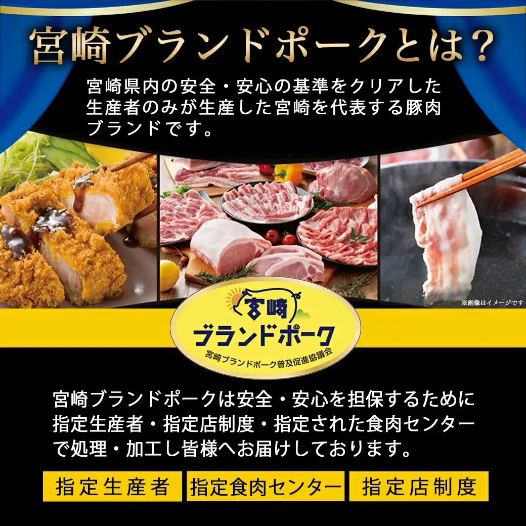 宮崎ブランドポーク切り落とし3kg〔12-I501〕_(都城市) 小分けパック 宮崎県産 カレー 生姜焼き 肉じゃが