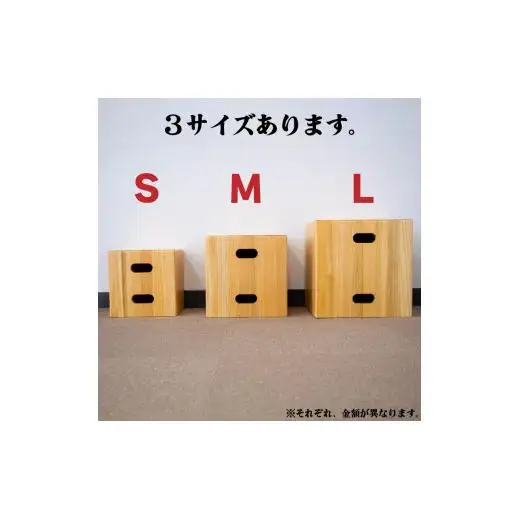 ハコベルいす Sサイズ 250mm × 250mm × 250mm 箸置き セット