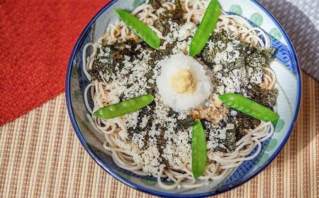 静岡の老舗、戸隠そばの磯おろしキット※冷凍（1食分×4パックセット）■