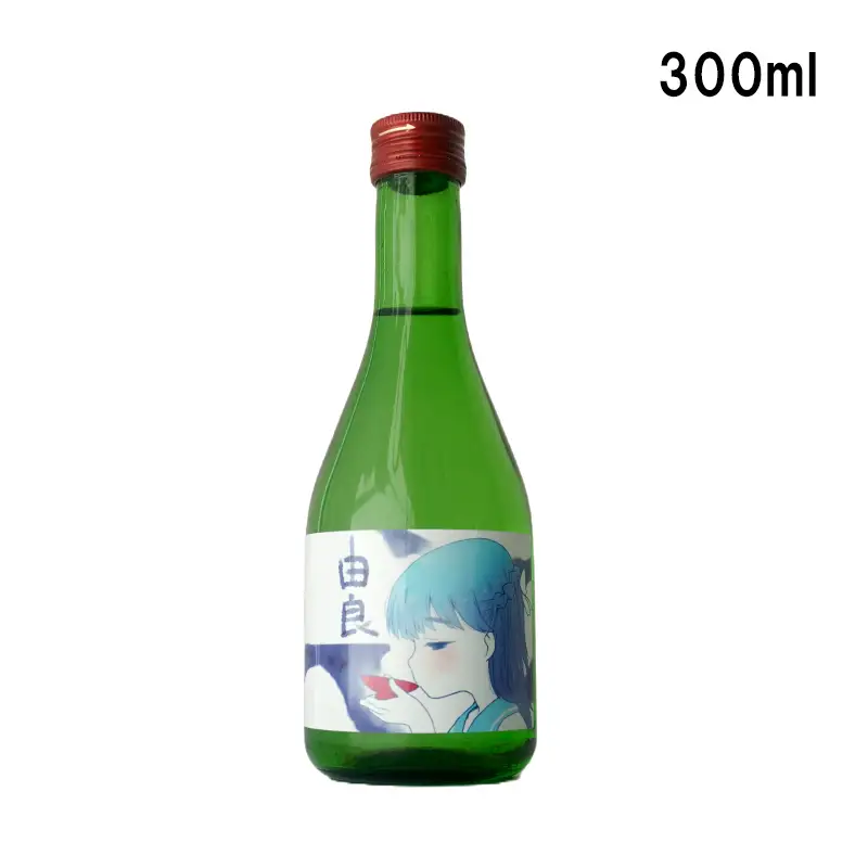 純米吟醸 由良 720ml×1本 300ml×1本 ： 日本酒 辛口 地酒