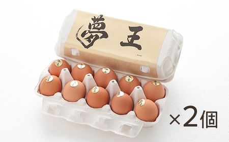 Q-1【12か月定期便】「夢王(20個）」たまごかけごはん祭り3年連続グランプリ受賞！