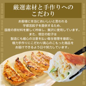 餃子専門店 宇都宮 悟空 特製肉餃子36個入