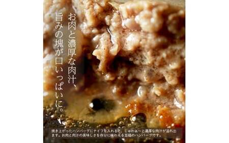 【黒毛和牛】A5肩ロース1kg ハンバーグ4個セット