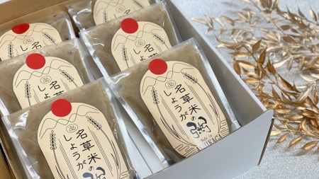 ＜あしかが輝き大使・薮崎シェフ＞ 名草米のしょうが粥 250g×6食 【足利市産コシヒカリ使用】【 栃木県 足利市 】 F7Z-169