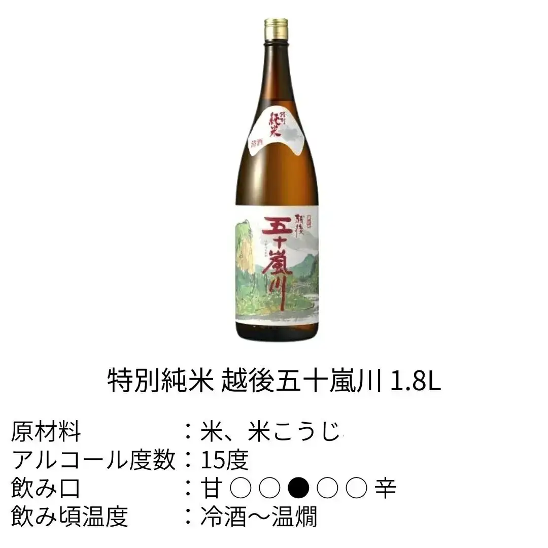 日本酒飲み比べ 1.8L×6本セット 日本酒 [福顔酒造] 【057P002】