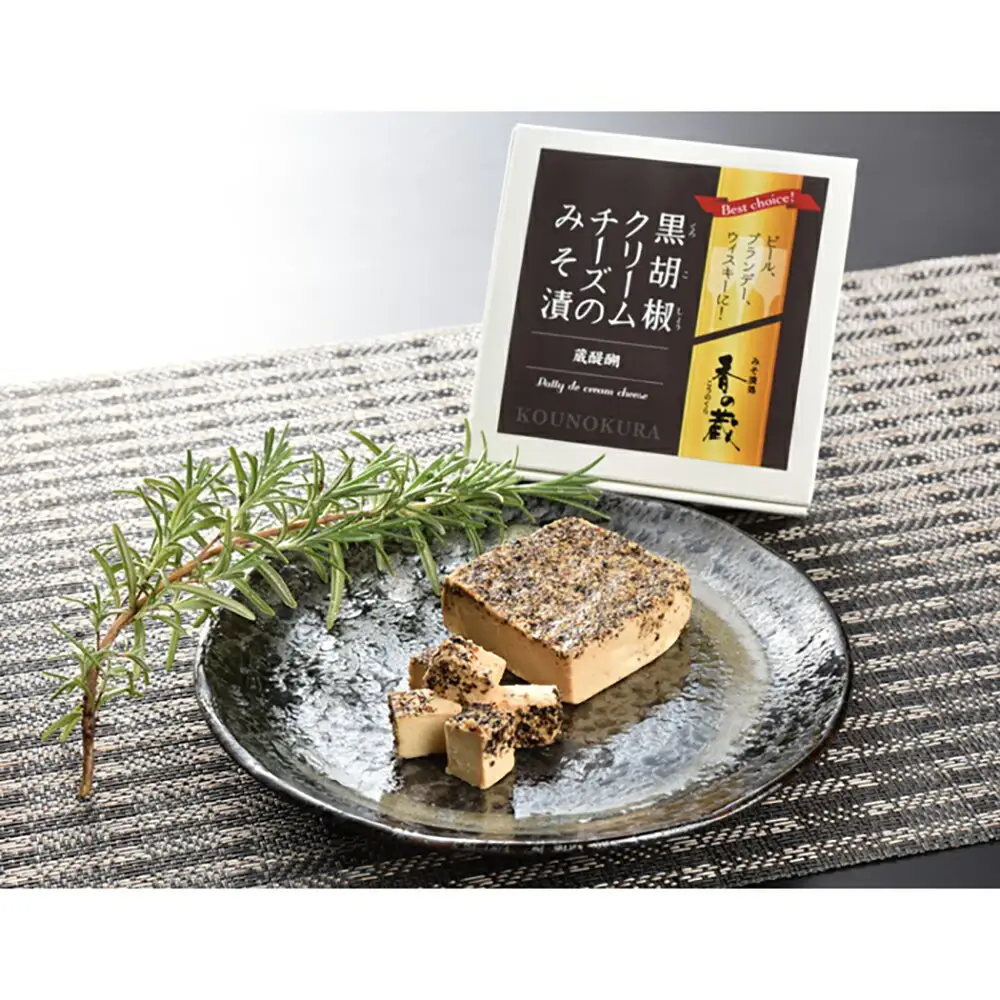香の蔵 おつまみ みそ漬4種セット (チーズ・あん肝・黒胡椒・鰹出汁) | おつまみ