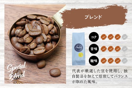 挽き立てコーヒー豆 1kg オリジナルブレンド 【hgo006A-d】