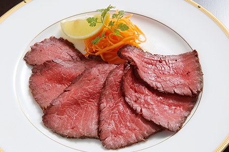 訳あり 特選松阪牛ローストビーフ特製ソース付き（約400g）【焼肉和牛料理 金竹】おうちでふるなび美食体験 FN-Limited836837