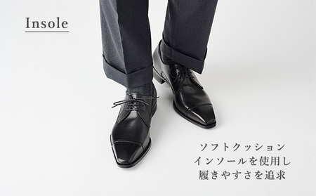 革靴 ビジネスシューズ マッケイ 101 黒 国産 革靴 26.5cm