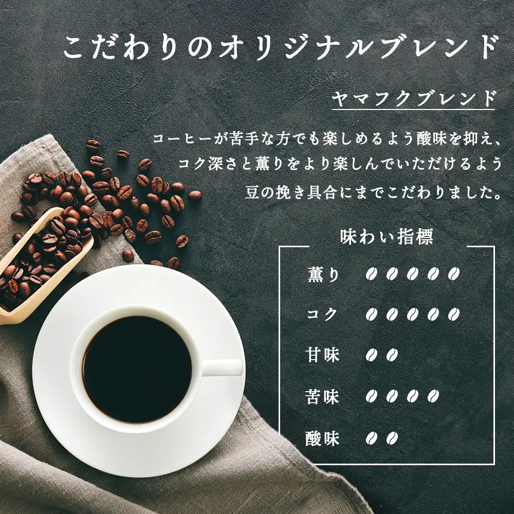 ドリップバッグコーヒー ヤマフクブレンド 10袋