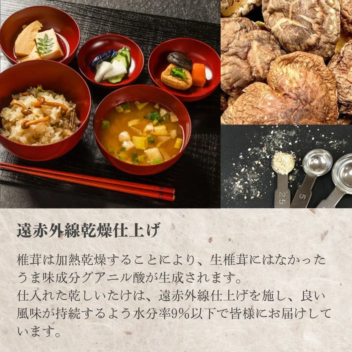高千穂郷産カサ茸椎茸 50g×6袋 しいたけ 乾燥しいたけ きのこ 出汁 干し椎茸 旨味 杉本商店 煮物 料理 宮崎県 高千穂町 _Tk005-045