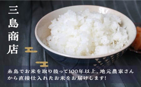 【全12回定期便】糸島産 夢つくし 10kg × 12回  糸島市 / 三島商店 [AIM013] 米 白米