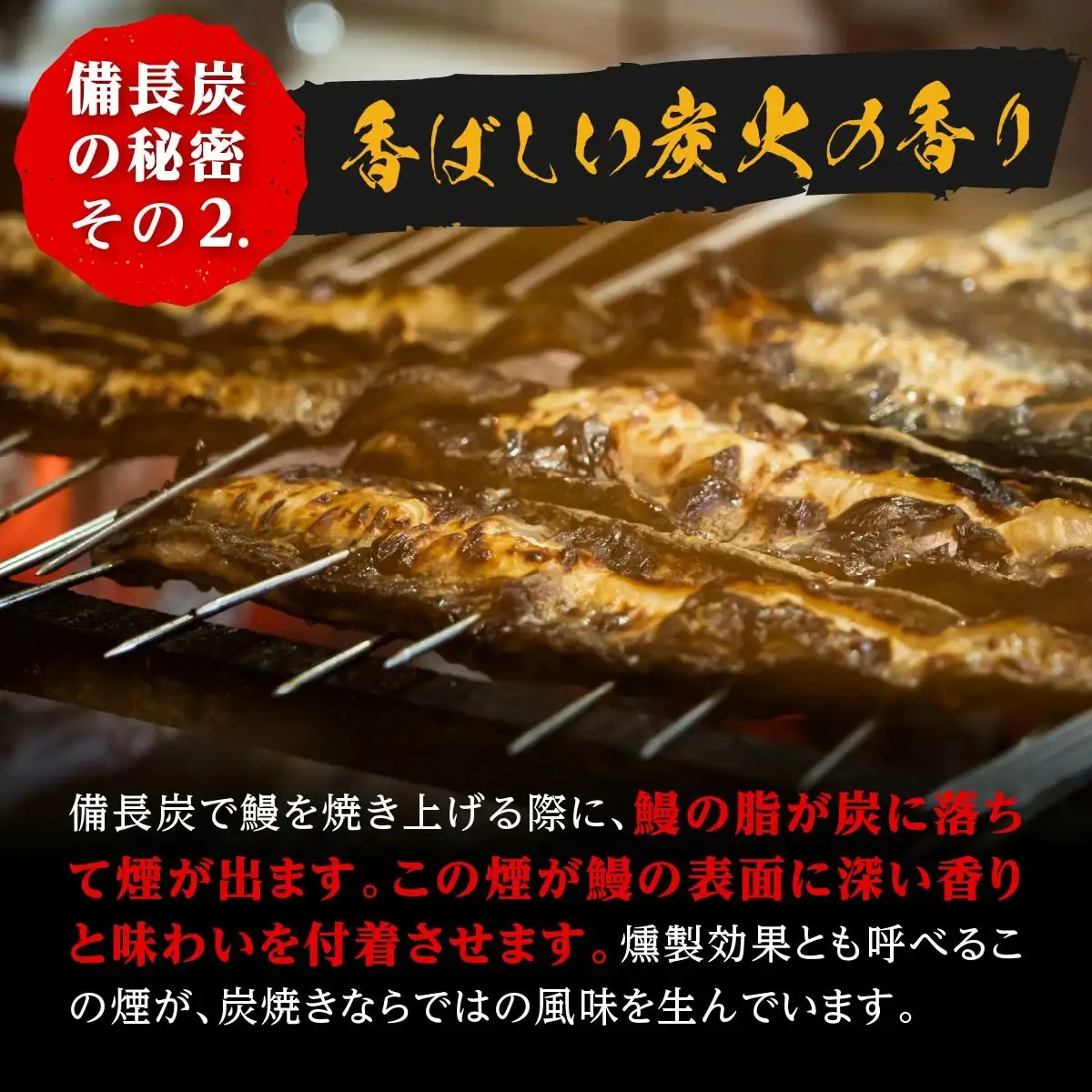 鹿児島県大隅産 うなぎ 備長炭手焼蒲焼３尾(合計450g以上)｜うなぎ