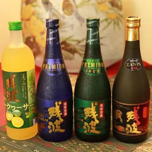 【比嘉酒造】泡盛残波飲み比べセットD＜720ml×4本＞
