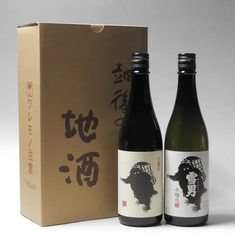 日本酒 鶴齢 雪男 純米・本醸造 720ml×2本セット｜新潟