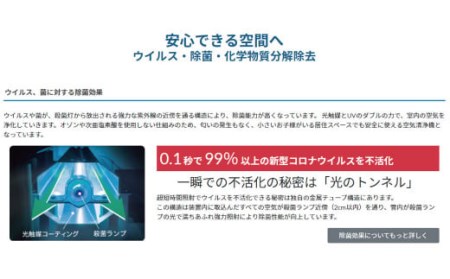 空気浄化装置 エアネックス400（白）最大18畳 除菌 脱臭