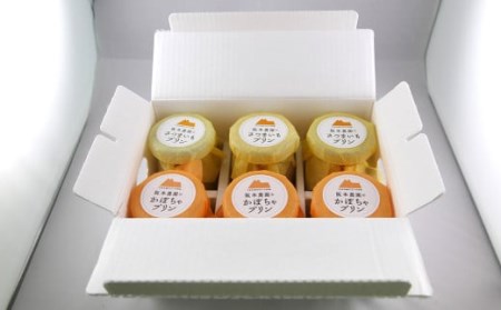 濃厚かぼちゃプリン さつまいもプリン 6個セット（各3個入）洋菓子 スイーツ デザート