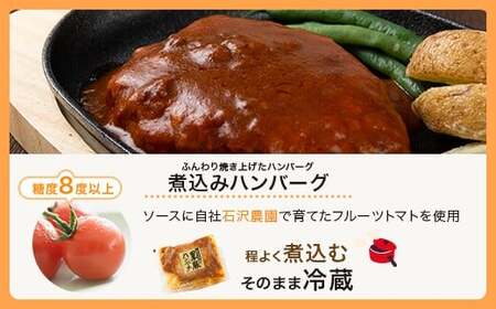 鹿児島県産黒豚煮込みハンバーグ･黒豚味噌ステーキ_ss0024