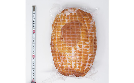 ＜サガミハム＞丸ごとそのまま！切り分けて美味しいスモークドハム約2.8kg 肉 お肉 豚肉 サラダ 惣菜 弁当 ステーキ 厚切り 福島県 白河市 F23R-463