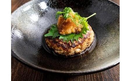 【「近江牛オリジナルハンバーグ(12)個」と「特製ポン酢(2個)セット」】肉 牛肉 ハンバーグ 国産 ブランド牛 近江牛 三大和牛 和牛 黒毛和牛 冷凍 お弁当 おかず お惣菜 滋賀県 竜王