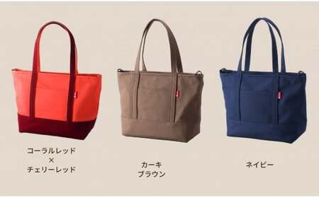 帆布鞄 イヌイット ジップトップ収納トート（L）※両開きダブルファスナー仕様※高島屋選定品 【※カラーを必ずご指定ください】 11-064-0001