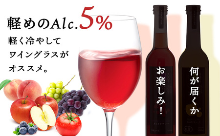 果汁たっぷり！そのまま飲める♪リキュール おまかせ定期便 2本×全3回＜余市リキュールファクトリー＞_Y020-0597